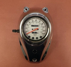 1998-2015 YAMAHA V STAR 650 XVS650 Classic Gauge Speedometer Speedo Instrument - Picture 1 of 12