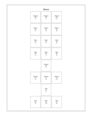 Illinois Precancel Washington Bicentenario 82 páginas en protectores de hoja Foto 1 de 3