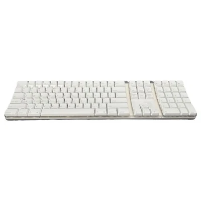 Genuine Apple Mac A1048 White Wired Full Size Keyboard w/ 2 USB Port Hub Tested - Image 1 of 4