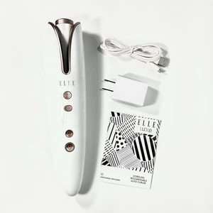 ELLE Luxe Rizador Automático Inalámbrico Oro Rosa Recargable Mini USB Viaje 1" Barril - Imagen 1 de 8