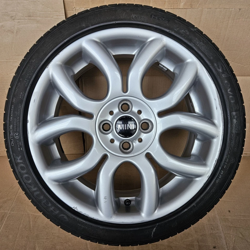 1x MINI R50 R53 R55 Flame Spoke R97 Alufelge 7x17 ET48 6775685 205/45 5,1mm 2021 - Bild 1 von 4