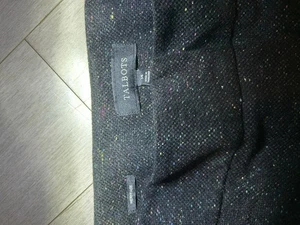 Talbots Black Tweed ,Wool, Fully Lined Boot Cut Trousers Size 14 - Picture 1 of 7
