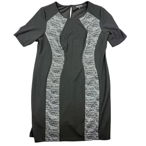 Connected Apparel Scuba Boucle Kleid 20W schwarz/grau - neu mit Etikett - Bild 1 von 9