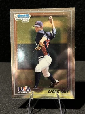 2010 Gerrit Cole Bowman Chrome USA Baseball #USA-BC5 - Image 1 of 2