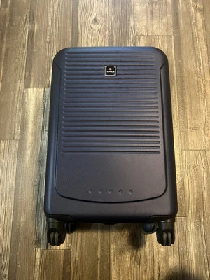 Tag Riverside 20'' Hard Case Spinner Check In Suitcase Luggage Navy Blue - Image 1 of 4