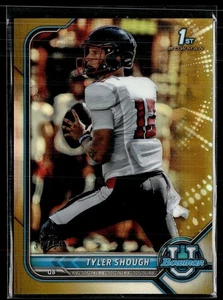 2022 BOWMAN CHROME UNIVERSITY GOLD 1ST /50 TYLER SHOUGH SAINTS - Picture 1 of 1