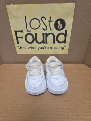 Nike Air Force 1 Low EasyOn Triple Blanco (FN0236-111) Niño Pequeño Talla 3.5c Foto 1 de 4