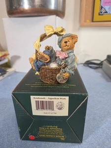 Boyds Bears Bearstone 2001 "Rembrandt Eggsellent Work" #227790 primera edición - Imagen 1 de 6
