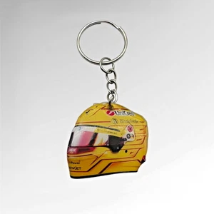 Formula 1 Lewis Hamilton Ferrari 2025 Helmet Keyring in box.  Fab gift idea - Picture 1 of 8