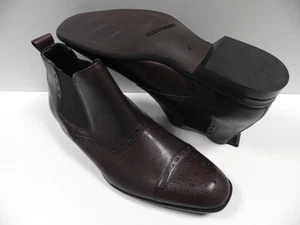 Chaussures SLEDGERS adonis marron HOMME taille 40 cuir ville montante NEUF - Imagen 1 de 9