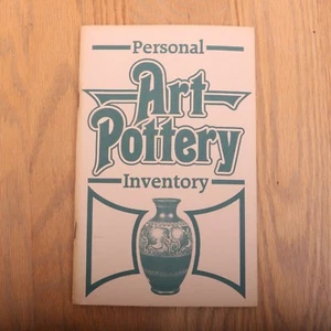 Personal Art Pottery Inventory Book Collector - Imagen 1 de 6