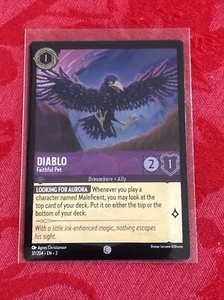 FOLIE Disney Lorcana: Inklands - Diablo - treues Haustier - 40/204 FOLIE - Bild 1 von 7