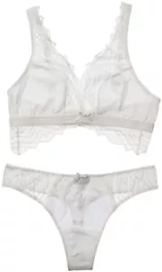 Cosabella 261372 Women Santa Baby Lilly Bralette Thong Set Size Medium - Picture 1 of 2