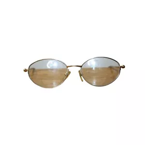 Christian Dior CD 3570 Vintage 90's Gold Plated Glasses Frames Full Rim - Picture 1 of 15