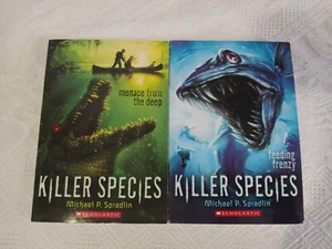 Lot 2 Killer Species 1 Menace Deep 2 Feeding Frenzy Spradlin - Bild 1 von 9