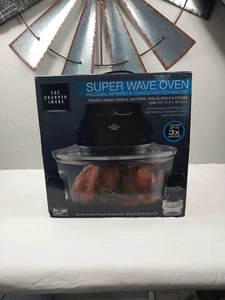 Super Wave Oven Sharper Image 1300 Watt 16QT Halogen Infared Convection New OB - Picture 1 of 6
