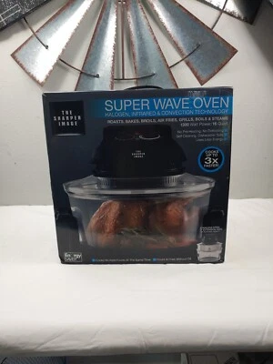 Super Wave Oven Sharper Image 1300 Watt 16QT Halogen Infared Convection New OB - Image 1 of 4