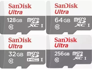 SanDisk Ultra Micro SD Card 32G 64G 128G 256GB Class 10 SDHC SDXC TF Memory Card - Picture 1 of 67