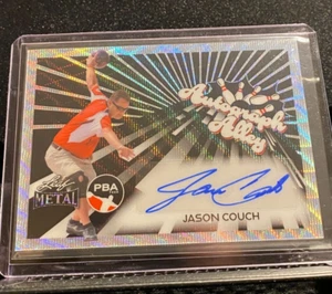 Jason Couch 2024 Leaf Metal PBA Autograph Alley - Black #3/5 - - Picture 1 of 2