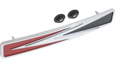 OER Diecast Front Bumper Arrow Emblem For 1971-1972 Dodge Charger - Image 1 of 4