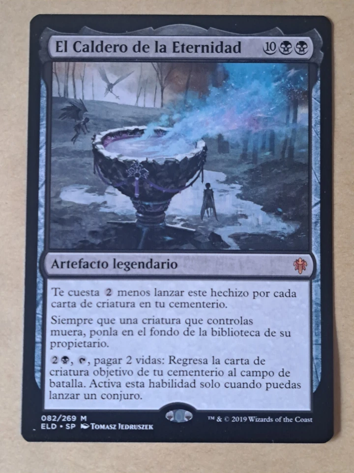 El Caldero de la Eternidad (The Cauldron of Eternity) - MTG SPANISH ELD Mythic - Imagen 1 de 1