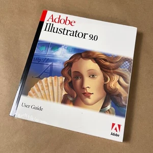 Adobe Illustrator 9.0 User Guide - Softcover - Book Only - Mac - NEW/UNOPENED - Zdjęcie 1 z 3