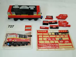 Lego Classic 727 Locomotive Lok Eisenbahn 12 V komplett mit Anleitung OBA - Bild 1 von 10