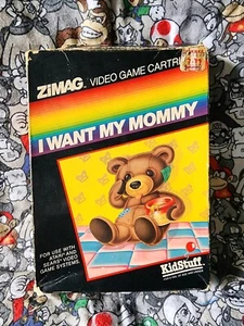 I Want My Mommy Atari completo con caja e instrucciones. ¡PROBADO! RARO - Imagen 1 de 11