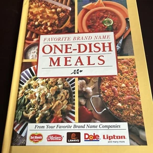 One-Dish Meals Dole Lipton Heinz Recipe Cookbook Favorite Brands Kitchen - Picture 1 of 11