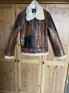 leather flying jacket mens Medium  - Picture 1 of 5