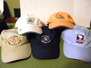 5 sombreros abiertos en Estados Unidos 2012, 2015, 2017, 2019, 2020 pebble beach, erin hills, fo alado - Imagen 1 de 7