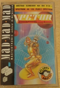 Vector Ball (1988) Schneider CPC / ZX Spectrum (Tape, Manual, Box) works - Bild 1 von 3