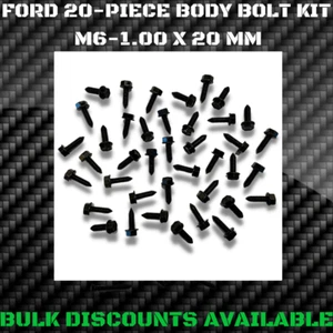 1983+ Ford Club Wagon Econoline Van E150 E250 E350 Body Bolts M6-1.00 X 20 OEM - Picture 1 of 2
