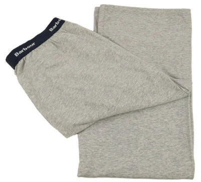 Pantalones de pijama BARBOUR para hombre gris claro jaspeado ABBOTT algodón elástico salón GRANDES NUEVOS CON ETIQUETAS Foto 1 de 3