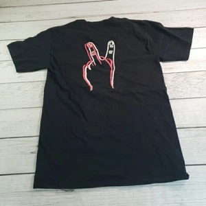 Camisa Lost Enterprises Para Hombres Pequeña Negra Signo de Paz Abatible Patín Grunge Humor - Imagen 1 de 7