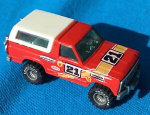 1980’s Mattel HOT WHEELS Grey Real Riders Ford Bronco 4x4, Diecast model