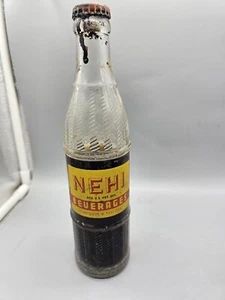 Nehi Flasche VOLL Getränk Soda Pop 9 Unzen versiegelt Danville IL - Bild 1 von 8