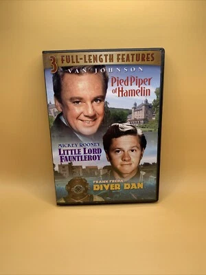 The Pied Piper of Hamelin/Little Lord Fauntleroy/Diver Dan Triple Feature (DVD) - Image 1 of 4