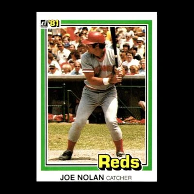 Joe Nolan 1981 Donruss Cincinnati Reds #302 NM+ Vintage! - Image 1 of 2