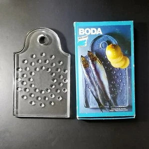 Vintage Boda Glas Servierer entworfen von Signe Persson-Melin - verkauft von Georg Jensen - Bild 1 von 8