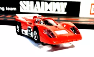 Ho Slot Cars, Vintage AFX Aurora Race Car, With New Xtraction Ultra G Chassis. - Picture 1 of 13