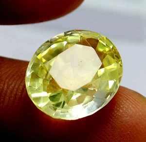 Natural Certified Montana BI Yellow Sapphire 12.85 Ct Oval Cut Loose Gemstone - Picture 1 of 6