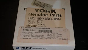 (1) York Compressor Inner Valve Discharge Plate Kit 664-48032-000 New & Sealed - Picture 1 of 6