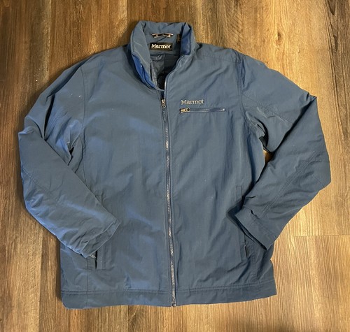 UNDERCOVER Giacca Marmot Uomo Grande Blu Pesante Tasche Nascoste