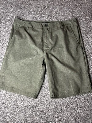 Pantalones cortos de golf Oakley informales de rendimiento para hombre talla 38 regular Empuñadura de cintura verde Foto 1 de 4