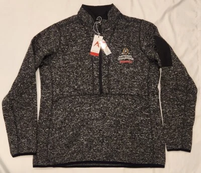 Pullover para mujer Antigua Georgia Bulldogs Fortune 1/4 cremallera - grande Foto 1 de 4