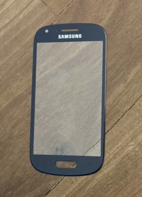 Orignal Displayglas LCD Touchscreen Samsung Galaxy S3 mini GT-i8190 blau - Bild 1 von 2