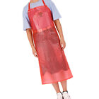 1Pc Oil-Proof Apron Sleeveless Waterproof Save-All Transparent Pvc