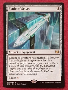 Magic The Gathering COMMANDER 2015 C15 BLADE OF SELVES artifact card MTG - Picture 1 of 2
