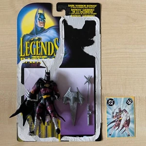 Figura De Colección Leyendas de Batman Guerrero Oscuro + Tarjetero 1995 Kenner COMPLETO - Imagen 1 de 7